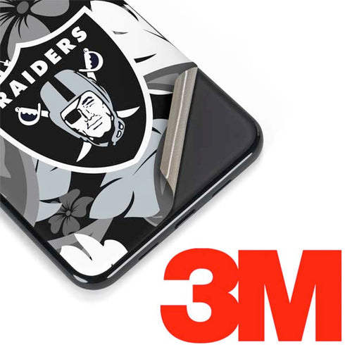 NFL Las Vegas Raiders Tropical Print Google Pixel 3a XL Skin